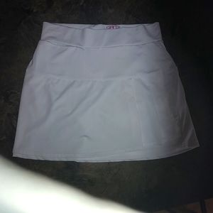 Garb White Athletic Skort Girls XL